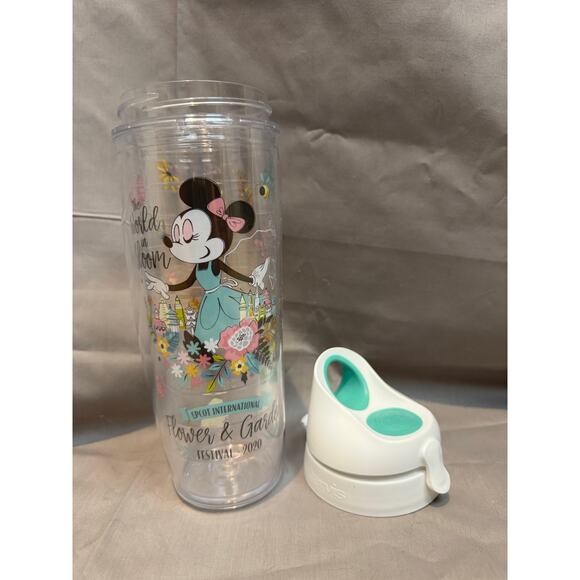 Disney EPCOT Flower & Garden Festival 2020 Minnie Tervis Tumbler - Picture 1 of 6